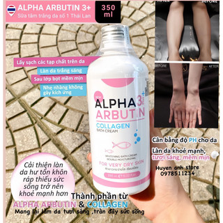SỮA TẮM KÍCH TRẮNG 𝐀𝐥𝐩𝐡𝐚 𝐀𝐫𝐛𝐮𝐭𝐢𝐧