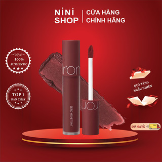 Son kem lì, lên màu siêu chuẩn, mềm mại như nhung Romand Zero Velvet Tint 5.5g - ninishop
