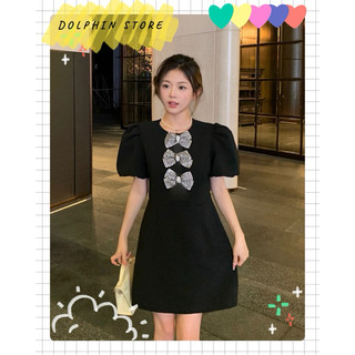 [DOLPHIN BIGSIZE] - Đầm đen bigsize - Đầm babydoll bigsize