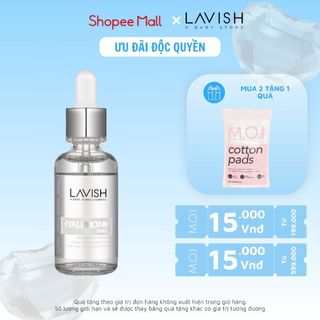 Serum Hyaluronic Acid Dưỡng da căng bóng bản Đặc Biệt LAVISH H BABY 30ml