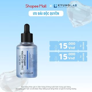 Serum HA B5 KyungLab Hydra Ampoule cấp ẩm cấp nước căng bóng sáng da 50ml