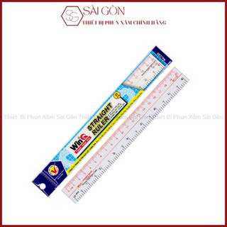 Thước dẻo, thước nhựa, thước kẻ học sinh WINQ 20cm