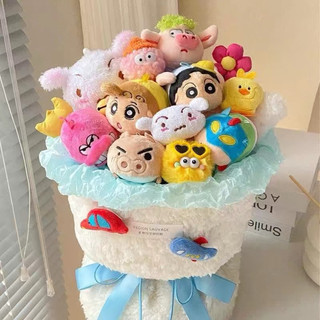 Bó hoa gấu bông Shin siêu cute
