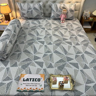 Mẫu Sọc. Bộ ga thun Latico siêu lạnh Lụa
