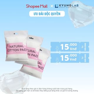 Bông tẩy trang KyungLab Natural Cotton Pad 120 miếng