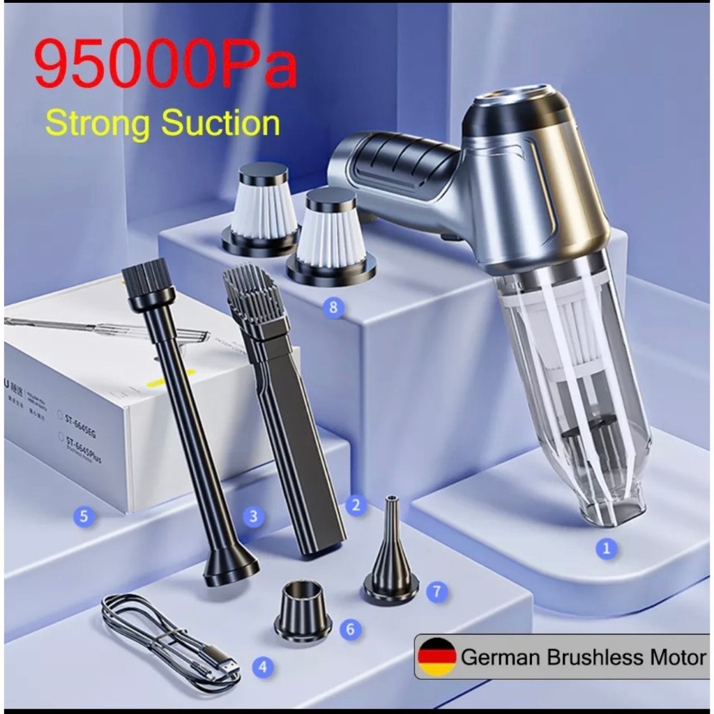 Máy hút bụi không dây - Pro Máy hút bụi không dây Công suất hút cao Không dây di động bảo - hành 24 tháng