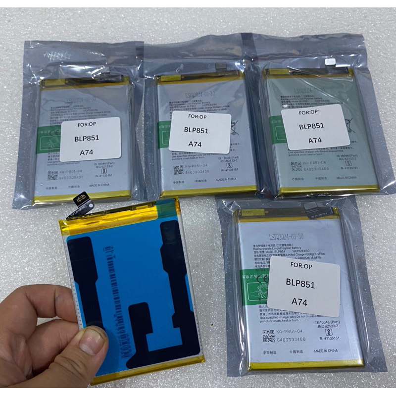 Pin BLP851 Oppo A74/A95 Dùng Chung Zin
