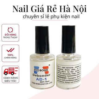 Chai Nước Sáng đá Ad,Tháo Móng up Nail