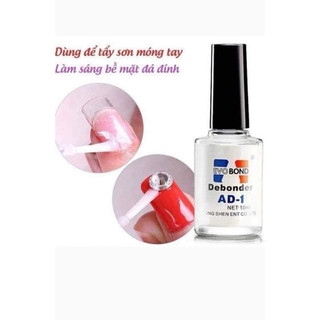 Chai Nước Sáng đá Ad,Tháo Móng up Nail