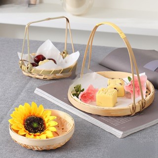 Giỏ tre đựng đồ decor xinh xắn, thanh lịch GAMA HOME