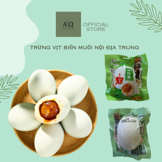Combo 12 [Mua 10 Tặng 2]  Trứng Vịt Biển Muối Nội Địa Trung - Trứng Muối Bắc Hải Trung Quốc