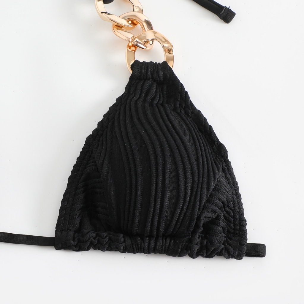 Bộ Bikini Đi Biển hai mảnh phối dây xích, chất liệu dày dặn cao cấp, Siêu Hot mùa hè 2024 | BigBuy360 - bigbuy360.vn