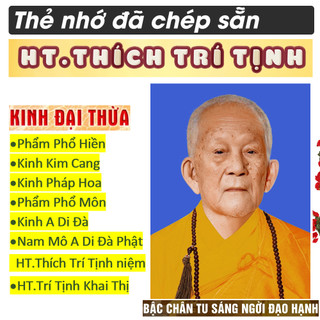 Thẻ 4g chép sẵn bộ tụng kinh đại thừa sư ông thích trí tịnh - thời khóa tu hành, 3 hạnh nguyện sanh tây phương cực lạc