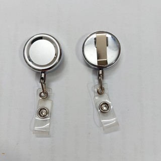 Móc kẹp thẻ kim loại đeo thẻ ID, móc cài thẻ tên cài ngực, thẻ tên nhân viên, thẻ tên Bác Sĩ, thẻ tên cao cấp