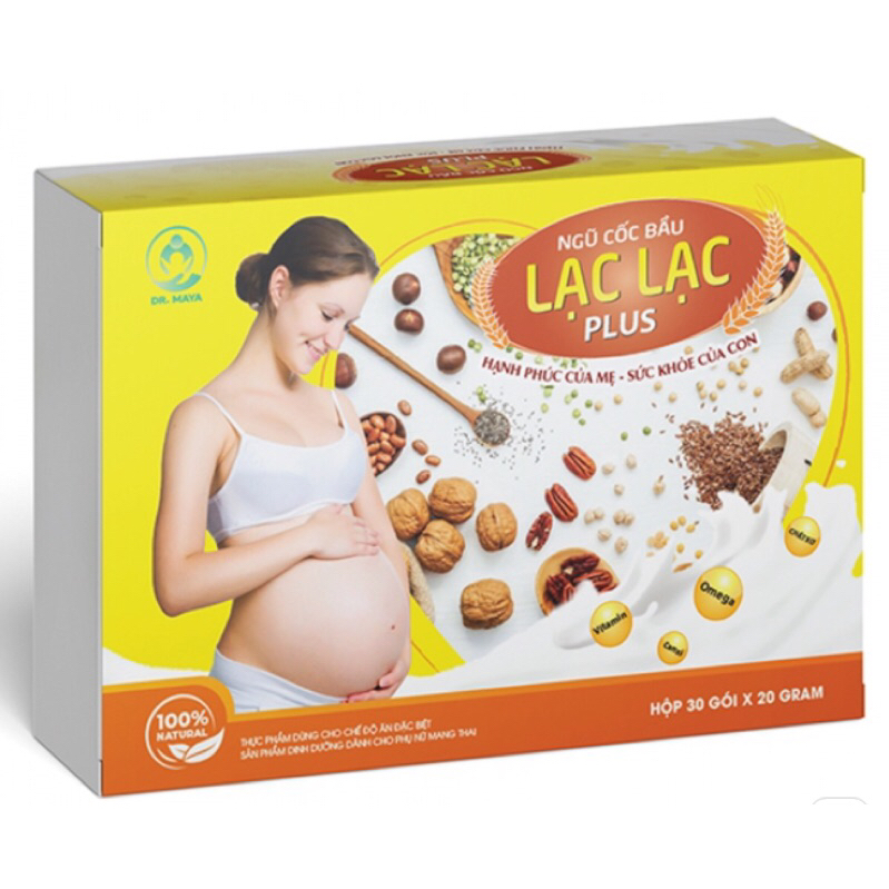 Ngũ cốc Lợi sữa Lạc lạc 600g/30gói