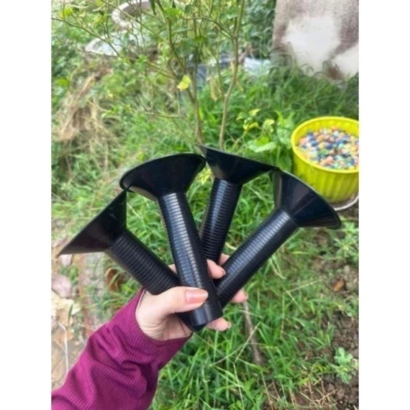 cốt nhựa cắm hoa miệng tròn mini