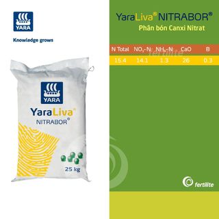 Phân bón YaraLiva Nitrabor (15,4N+26CaO+0.3B)