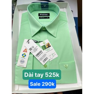 Áo sơ mi dài tay 525k sale 290k form regular còn size 42