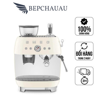 Máy pha cà phê smeg egf03creu, máy pha cafe cho gia đình, văn phòng, nhập đức, bh 12 tháng, bepchauau