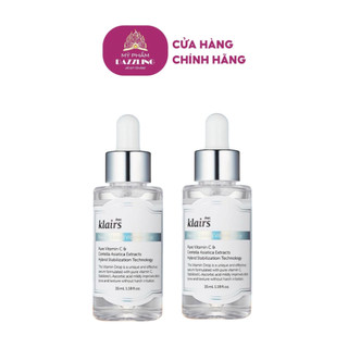 COMBO 2 Chai Tinh Chất Vitamin C Klairs Freshly Juiced Vitamin Drop 35ml