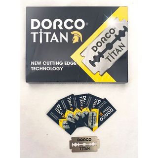 Lưỡi dao cạo râu dorco titan chính hãng - lam titan hộp 100 lưỡi