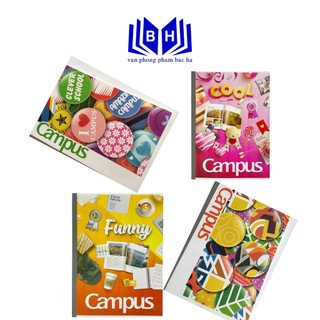 Vở campus gift 80 - 200 trang, vở kẻ ngang campus gif80 / gif120 / gif200, vở kẻ ngang campus gift