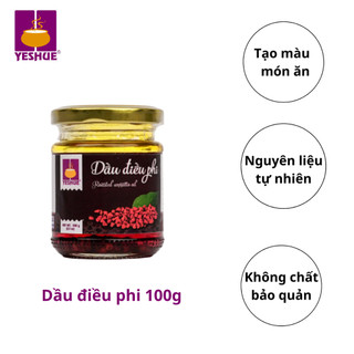 YESHUE - Dầu điều phi YesHue 100g - GIA VỊ cần thiết cho món ăn - Dầu phi thơm ngon, tiện lợi