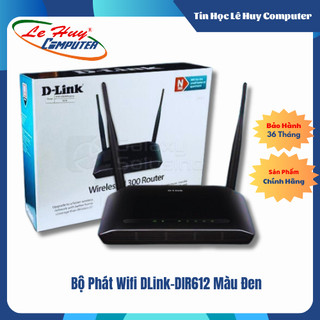 Bộ Phát Wifi DLink-DIR612 Màu Đen - Hàng Chính Hãng