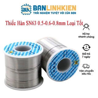 Thiếc Hàn SN63 0.8MM 500G S-SN6308-500 Loại Tốt