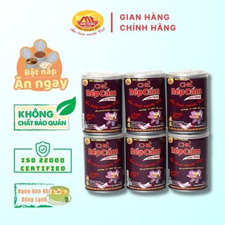 Chè Nếp Cẩm Minh Trung lốc 6 lon - CHENEPCAM 6