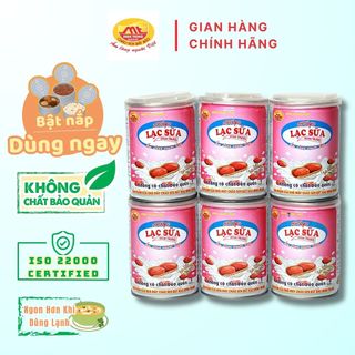 Súp Lạc Sữa Minh Trung lốc 6 lon - SUPLACSUA 6