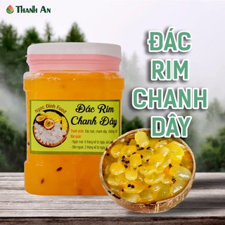 Hũ 1000gram Đác Rim Chanh Dây Thơm Ngon Ngọt Lịm Giải Nhiệt - Thanh An Food
