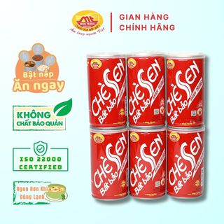 Chè Sen Bát Bảo Minh Trung lốc 6 lon - CHESENBATBAO 6