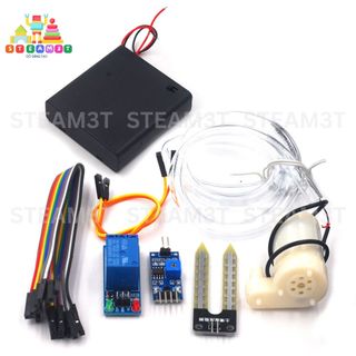 Bộ KIT - Combo DIY máy bơm nước tưới cây tự động sử dụng cảm biến phát hiện độ ẩm đất - LK0776
