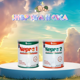 Vitadairy Sữa bột cho người bệnh thận Nepro 1 400gr date mới mã QR đầy đủ