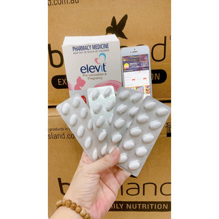 (Date 01/2026) Elevit Vitamin cho bà bầu 100 Viên