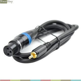Choseal q388 - cáp âm thanh xlr - rca