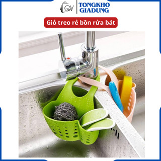 Giỏ treo bồn rửa bát, giỏ để bồn rửa đựng đồ rửa chén bát