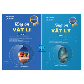 Sách - combo tổng ôn vật lí - tập 1 + 2