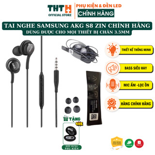 [BH 1 đổi 1 12 THÁNG] Tai Nghe  AKG S8/NOTE8 CHÍNH HÃNG Tặng 1 Bộ Đệm Tai Nghe + Hộp đựng tai nghe