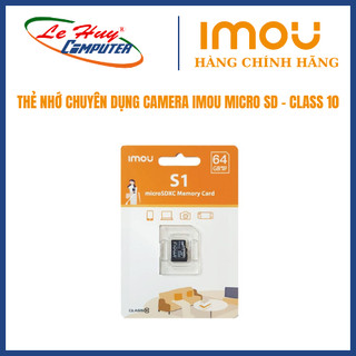 Thẻ nhớ micro sdhc imou 64gb class 10 st2-64-s1| imou 32gb class 10 st2-32-s1