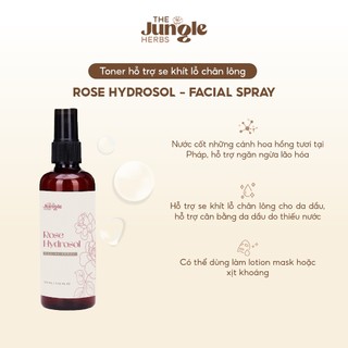 ⚡ FREESHIP⚡ Nước toner hoa hồng Rose Hydrosol nguyên chất handmade