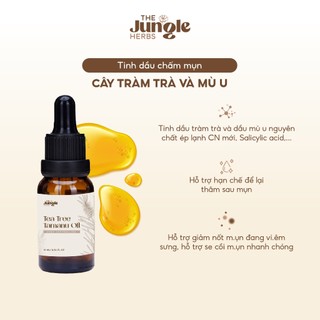 ⚡ FREESHIP⚡ Tinh dầu cây tràm trà và mù u (Tea Tree & Tamanu oil) chấm mụn 10 ML