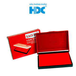 Khay mực dấu Sao Đỏ , Tampon mực cho con dấu, thẻ mực con dấu