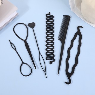 Phụ kiện tóc nữ bộ dụng cụ tạo kiểu tóc,dụng cụ rút tóc,búi tóc tròn,dụng cụ tết tóc 88807