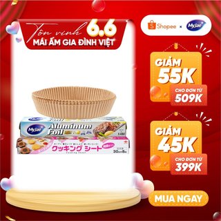 [QUÀ TẶNG KHÔNG BÁN] Combo giấy nến, giấy bạc nấu ăn tiện lợi MyJae