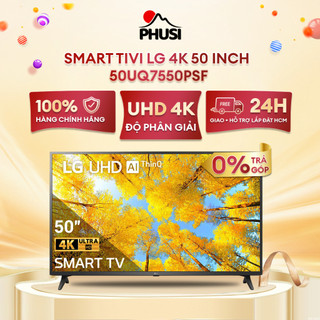 - - smart tivi lg 4k 50 inch 50uq7550psf