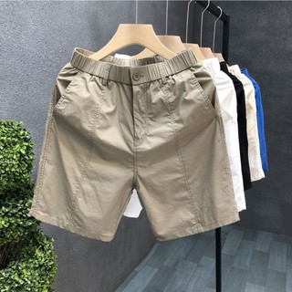 Quần Short Nam KAKI GÂN trẻ trung - Quần KAKI gió mỏng mịn mát co giãn