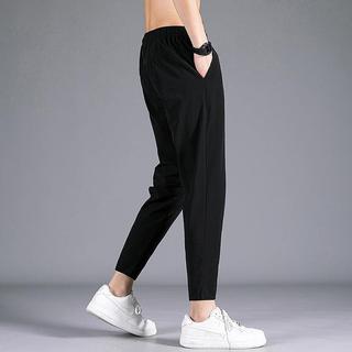 Quần dài nam phong cách thể thao, form Slimfit, ống suông, co giãn 4 chiều, trẻ trung, năng động - Hai màu đen, xám QPL