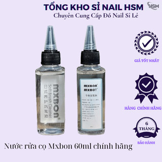 Nước rửa cọ Mxbon 60ml cao cấp - Nước rửa cọ nail chuyên dụng-nails HSM